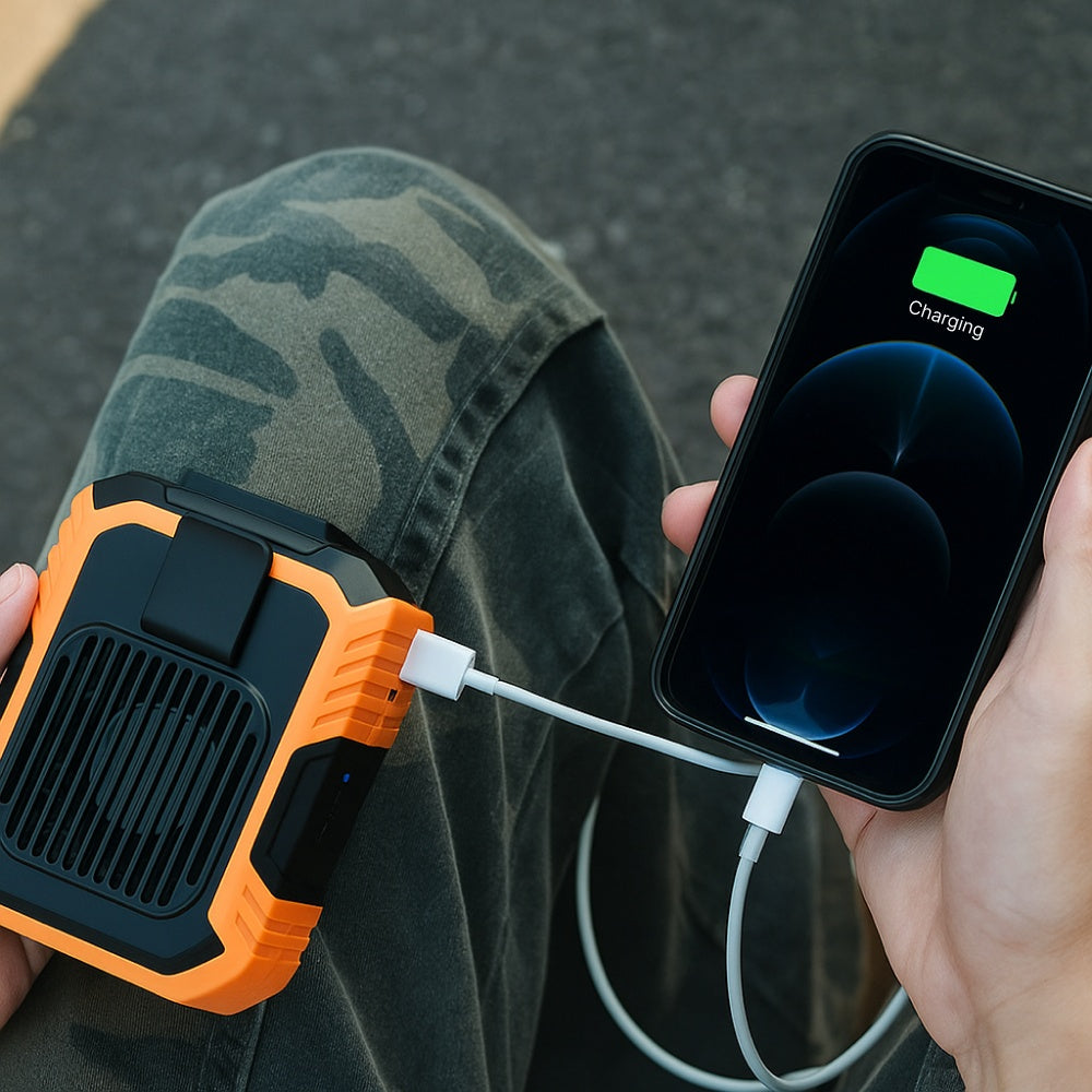 Multi-Function Clip-On Fan