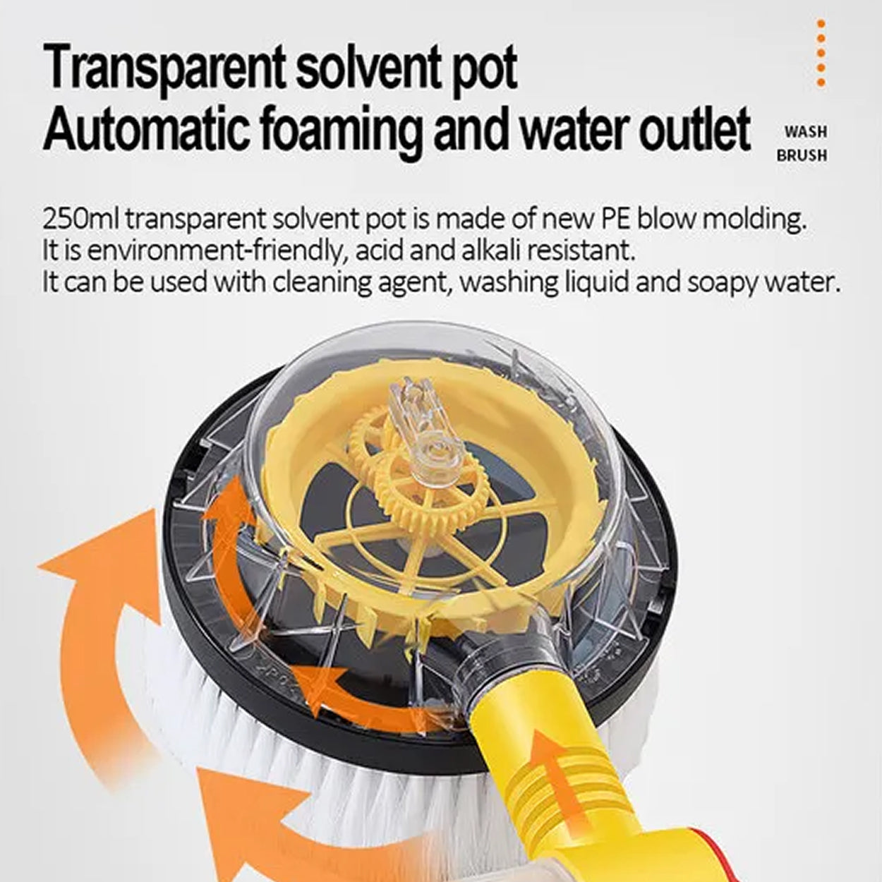 Car Wash Spinner Brush