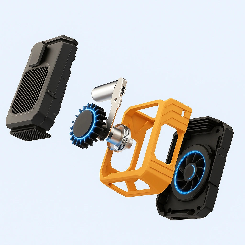 Multi-Function Clip-On Fan