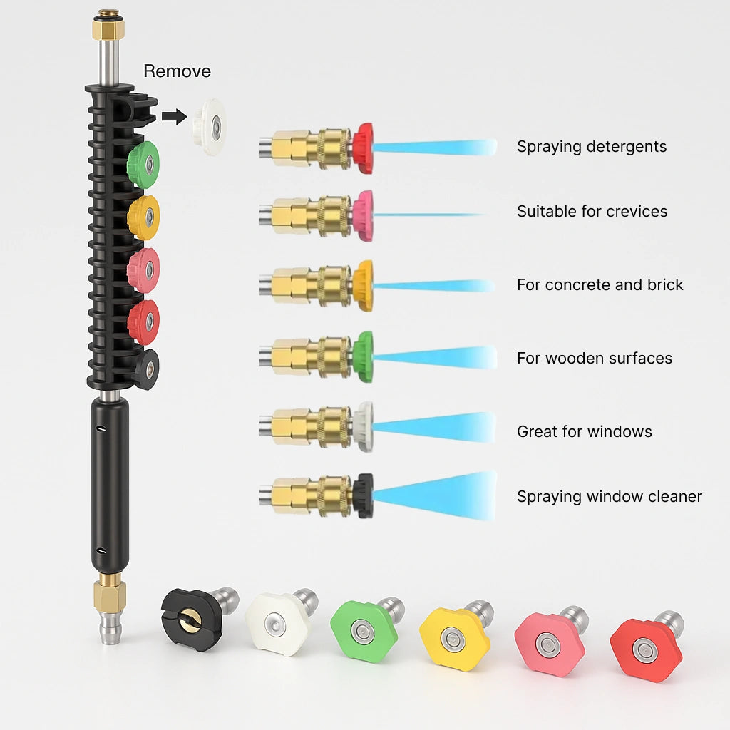 7 Meter Telescoping Wand for High Pressure Washer
