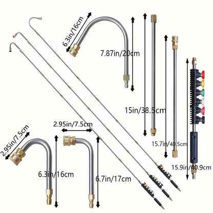 7 Meter Telescoping Wand for High Pressure Washer